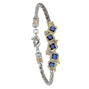 John Medeiros Novelão Collection Single Strand Two-Tone Bracelet NEW